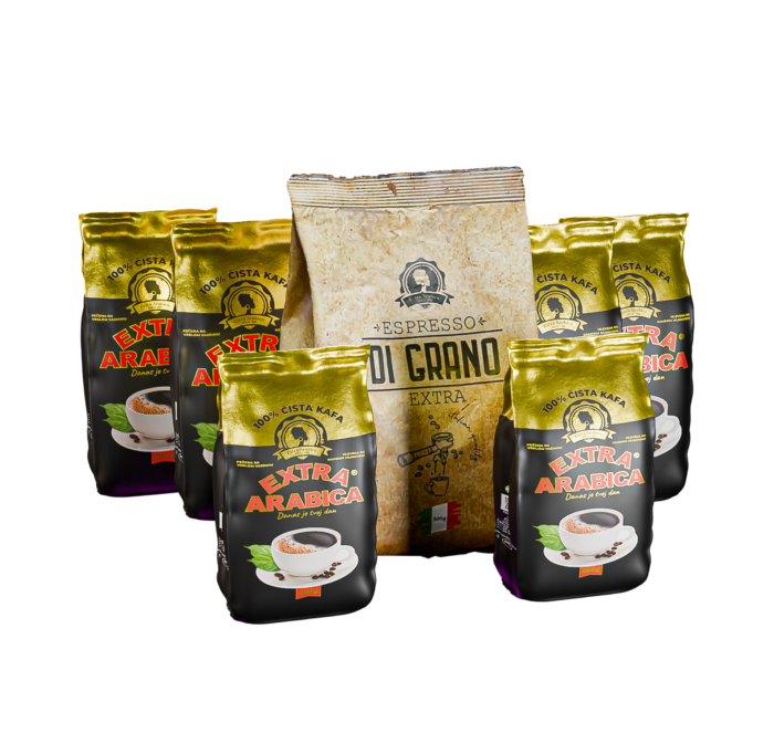 1kg Extra Arabica + 500g Di Grano
